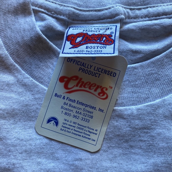 NWT Vintage Official Cheers Graphic Tee - Picture 2 of 3
